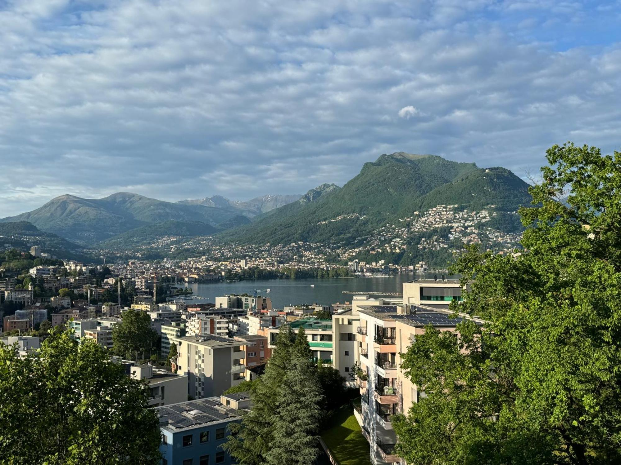 Panorama Suite In Lugano - Pazzallo Paradiso Eksteriør billede